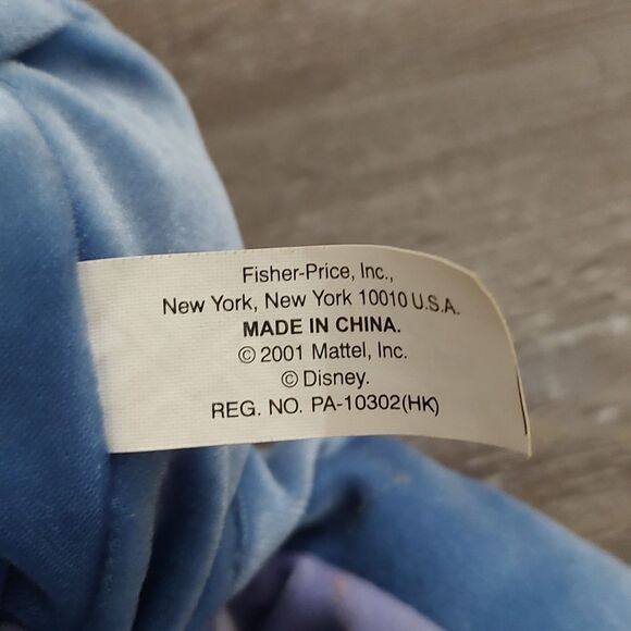 Disney Fisher Price 2001 Soft N Silly Eeyore Vintage - Picture 6 of 6